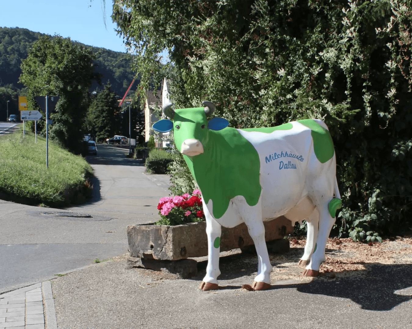 Der Verkaufsautomat nachts
